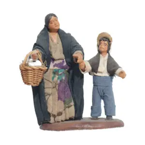 Mamma Com Bambino Per Mano