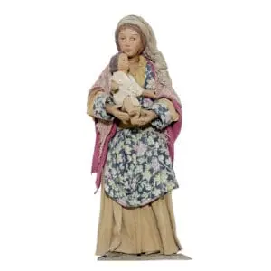 Donna con Bimbo in Braccio