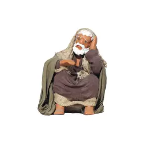 Uomo Seduto Che Si Riposa