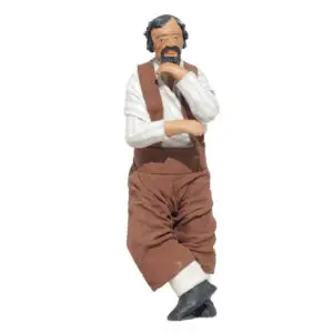 Uomo in Piedi che Pensa