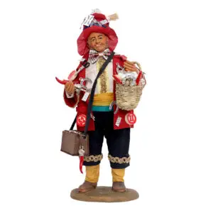 Gobbo Portafortuna In Piedi 'Rosso'