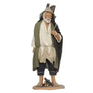 Boscaiolo che Trasporta Legna