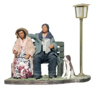 Coppia di Fidanzati Seduti