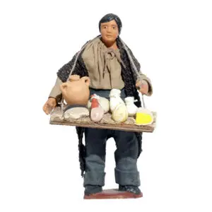 Uomo Tavolozza Cibo Davanti