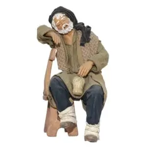 Ubriaco che Dorme su Sedia