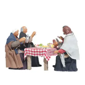 Tavolata 4 Personaggi + tavolo