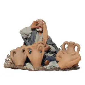 Arabo Seduto a terra con Anfore