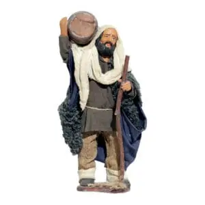 Uomo Botte Spalla e Bastone