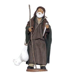 Uomo Con Agnello Appeso