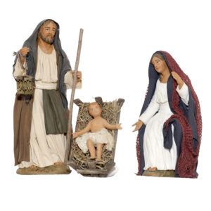 Tris Natività Con Lanterna