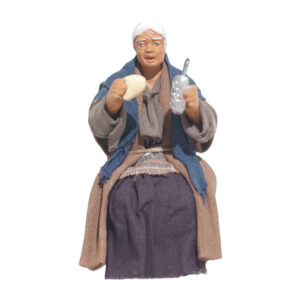 Donna Con Grattuggia Per Tavolata