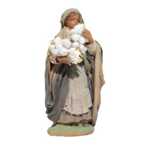 Donna 2 Ceppi Aglio Nelle Mani