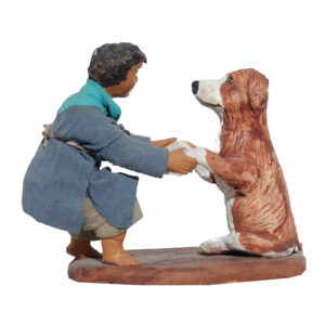 Fanciullo con Cagnolino