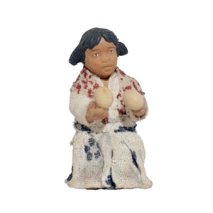 Fanciulla in Ginocchio con Uova