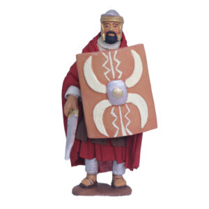 Soldato Con Spada E Scudo