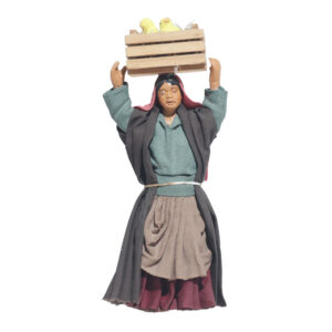 Donna Cassetta Pulcini In Testa