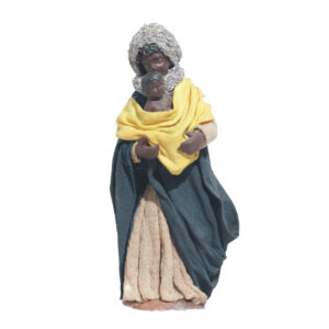 Zingara Mora Con Bimbo In Braccio