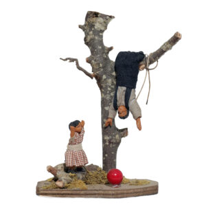 Fanciulla che Tira Bimbo Dall'Albero