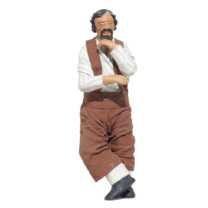 Uomo in Piedi che Pensa