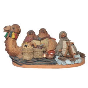 Scenetta Cammelliere  Seduto