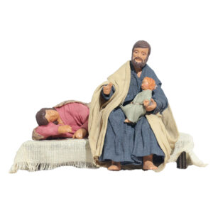 Madonna Che Dorme E S.Giuseppe Con Bimbo