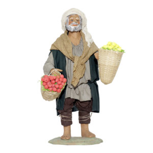 Uomo Due Cesti Frutta