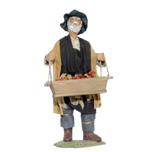 Uomo Che Trasporta Pomodori Di Cera