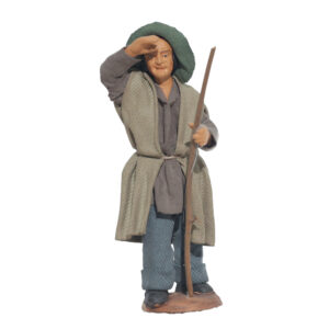 Uomo Che Guarda Lontano