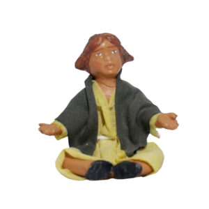 Fanciulla Seduta per Terra