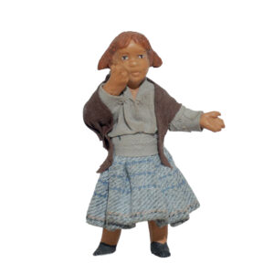 Fanciulla Mano sul Viso