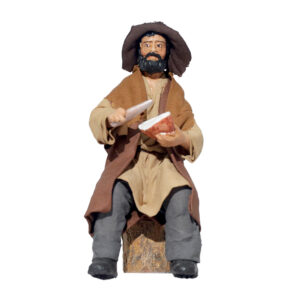 Uomo con Pane per Tavolata