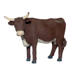 Bue In Piedi Decorato